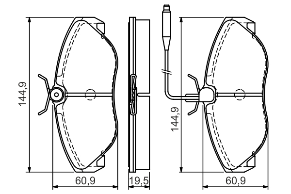 BOSCH 0 986 495 056 Brake...