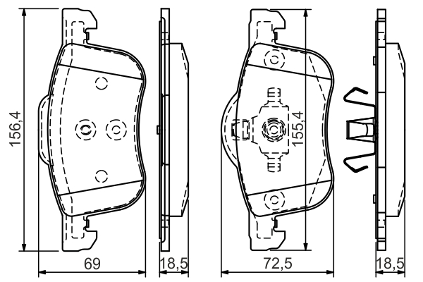 BOSCH 0 986 495 061 Brake...