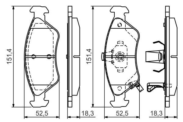 BOSCH 0 986 495 067 Brake...