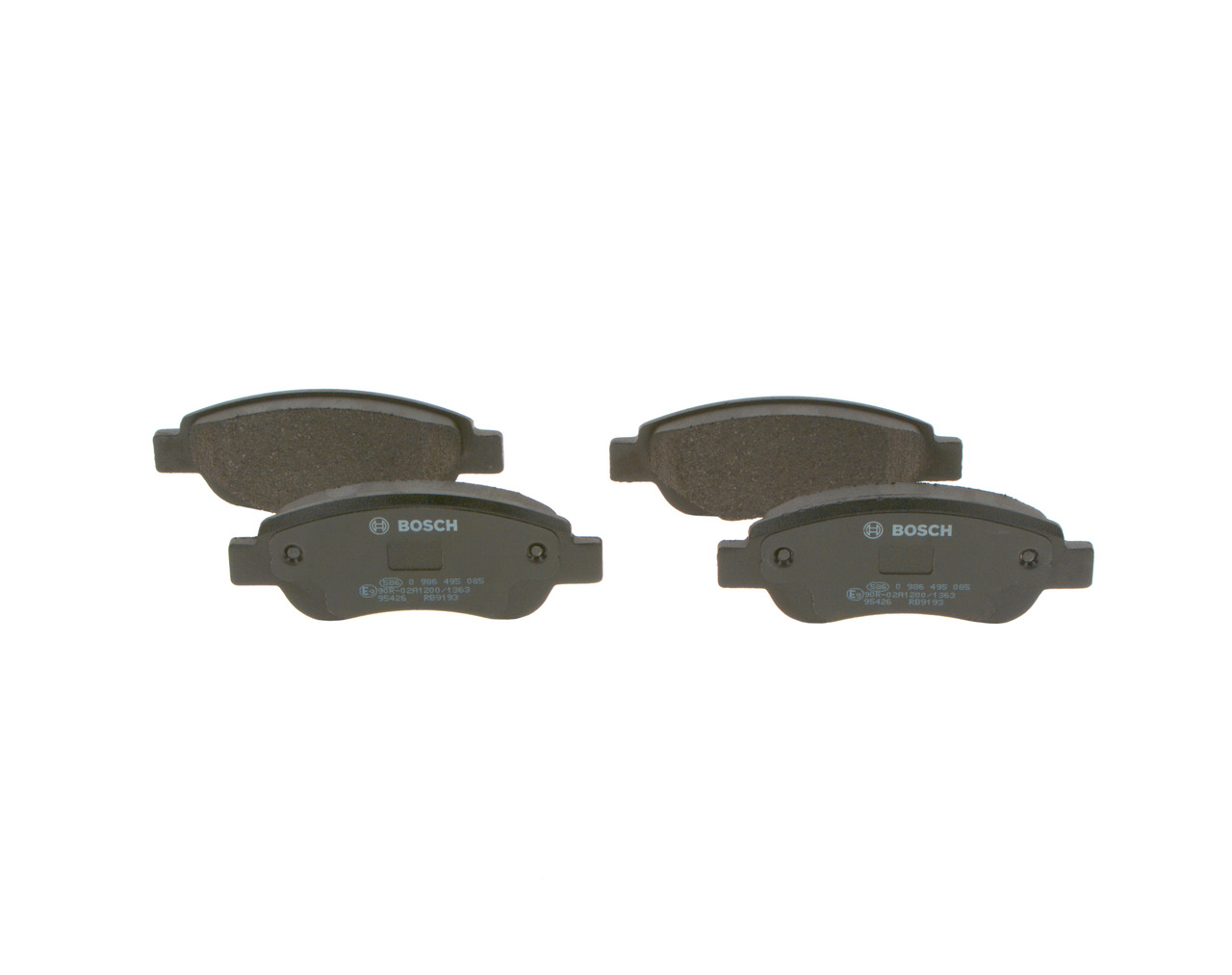 BOSCH 0 986 495 085 Bremsbelagsatz, Scheibenbremse