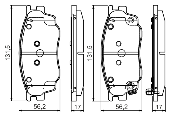 BOSCH 0 986 495 087 Brake...