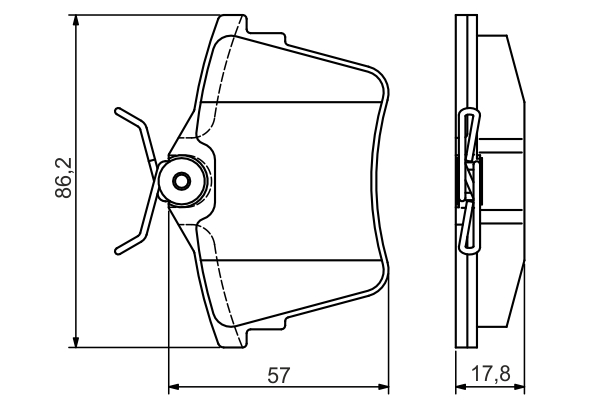 BOSCH 0 986 495 090 Brake...