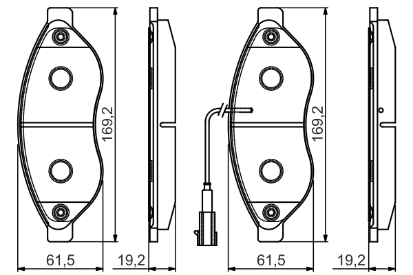 BOSCH 0 986 495 096 Brake...