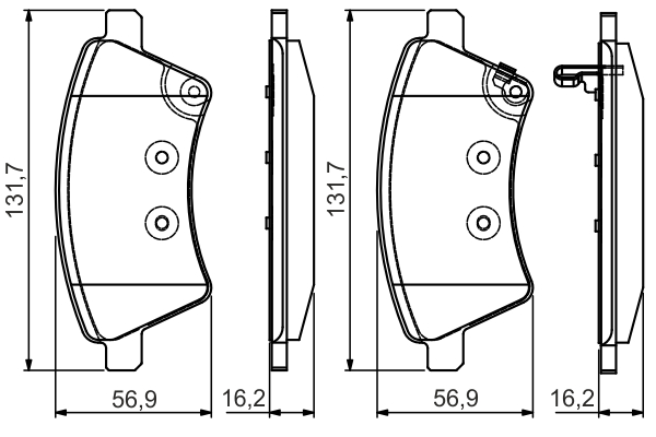 BOSCH 0 986 495 101 Brake...