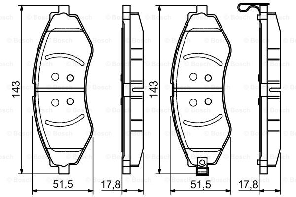 BOSCH 0 986 495 116 Brake...