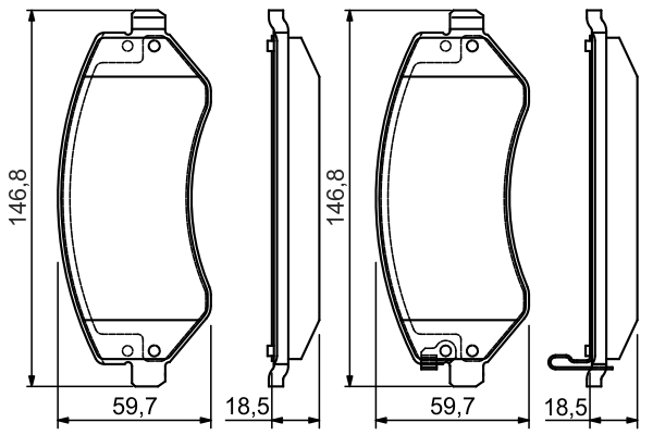 BOSCH 0 986 495 117 Brake...