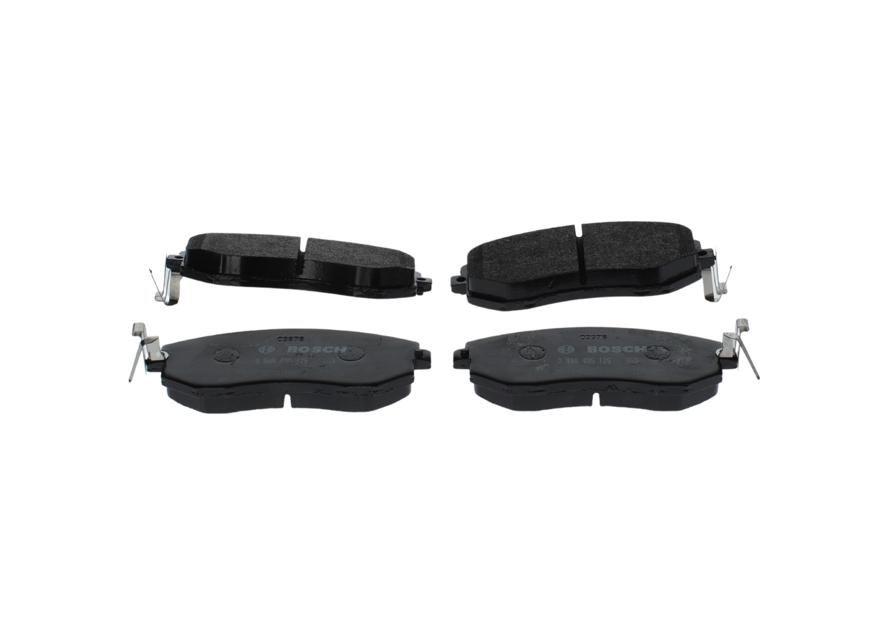 BOSCH 0 986 495 125 Bremsbelagsatz, Scheibenbremse