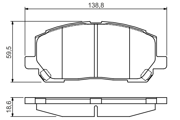 BOSCH 0 986 495 126 Brake...