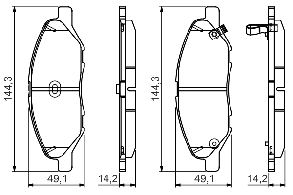 BOSCH 0 986 495 133 Brake...