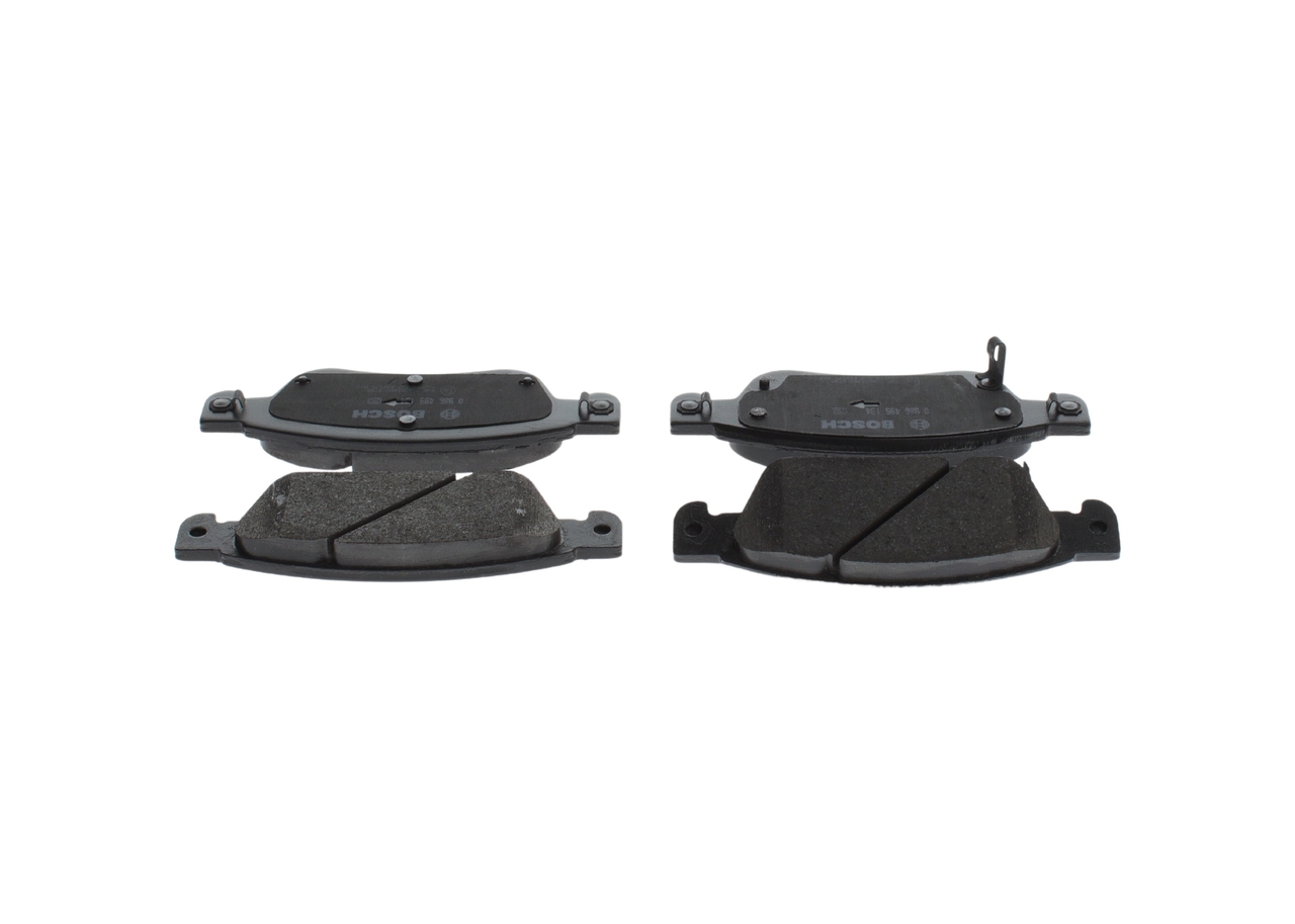 BOSCH 0 986 495 134 Bremsbelagsatz, Scheibenbremse