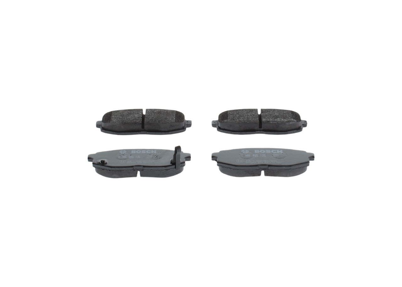 BOSCH 0 986 495 135 Bremsbelagsatz, Scheibenbremse