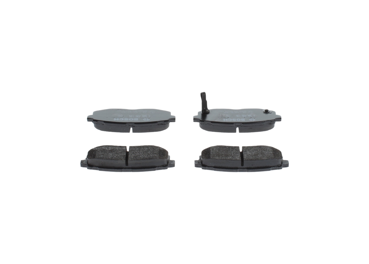 BOSCH 0 986 495 135 Bremsbelagsatz, Scheibenbremse