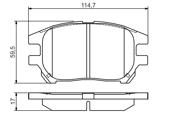 BOSCH 0 986 495 140 Kit...