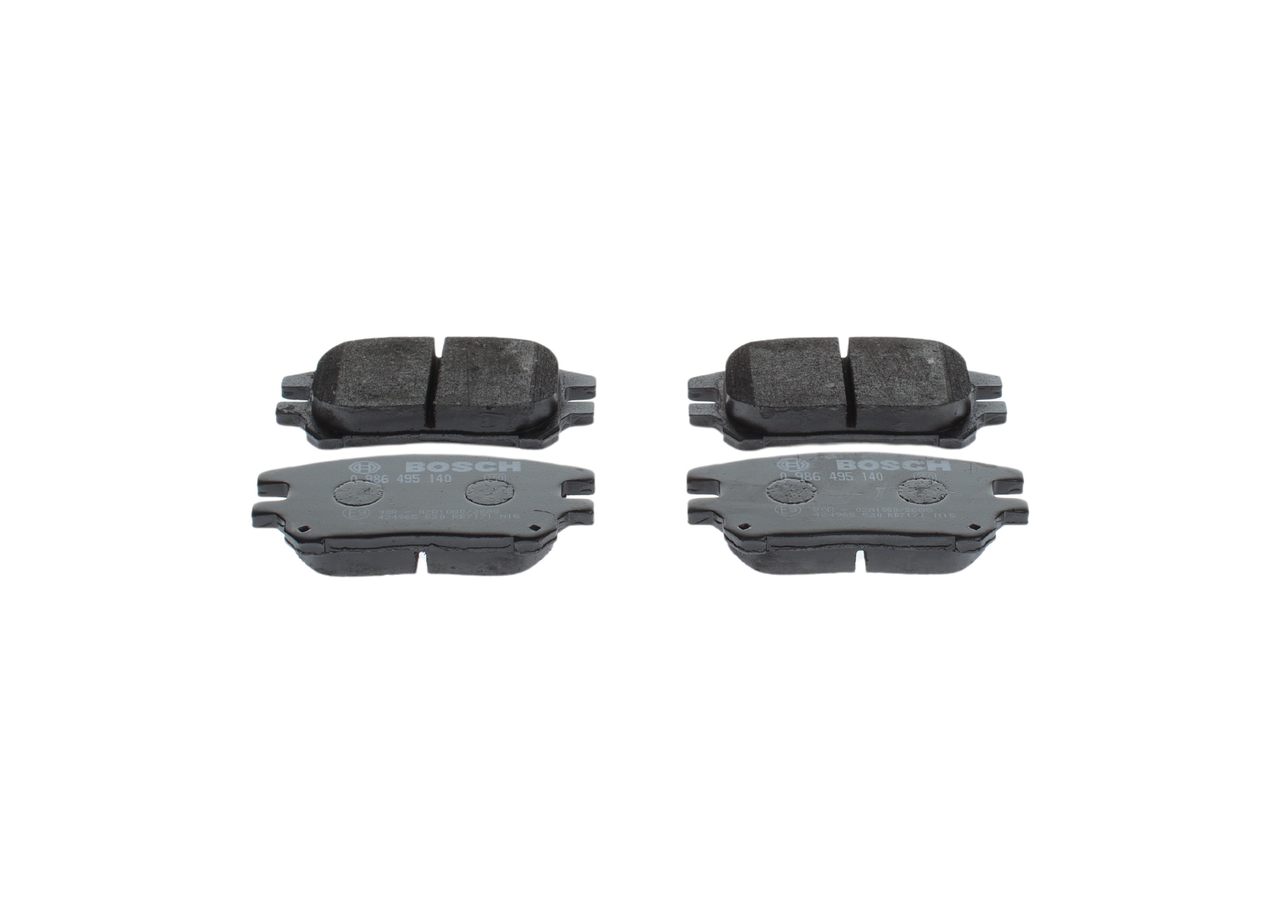 BOSCH 0 986 495 140 Bremsbelagsatz, Scheibenbremse