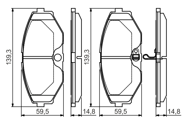 BOSCH 0 986 495 147 Brake...