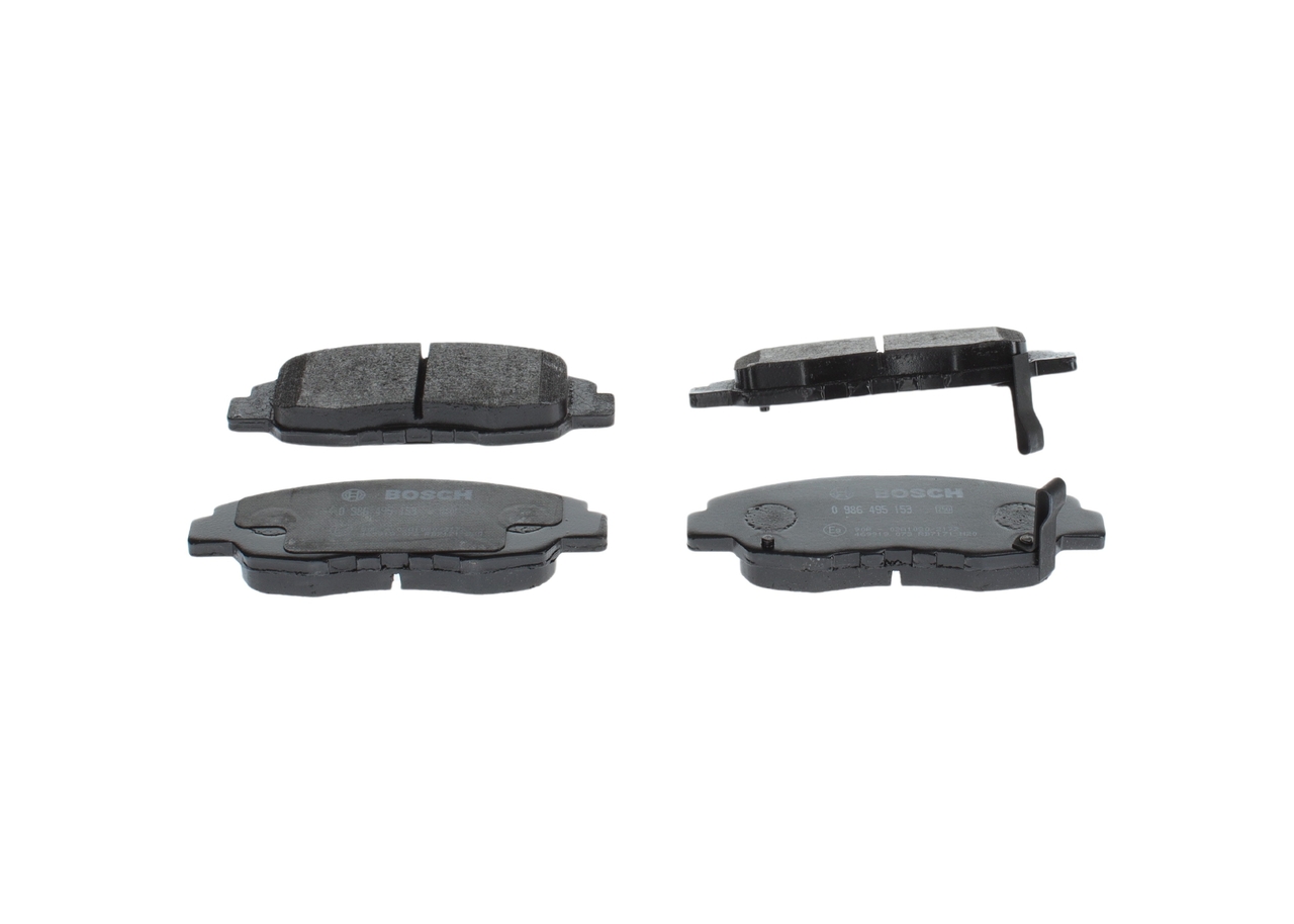 BOSCH 0 986 495 153 Bremsbelagsatz, Scheibenbremse