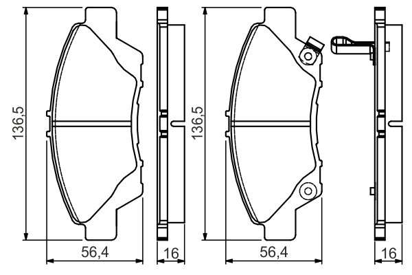 BOSCH 0 986 495 154 Brake...