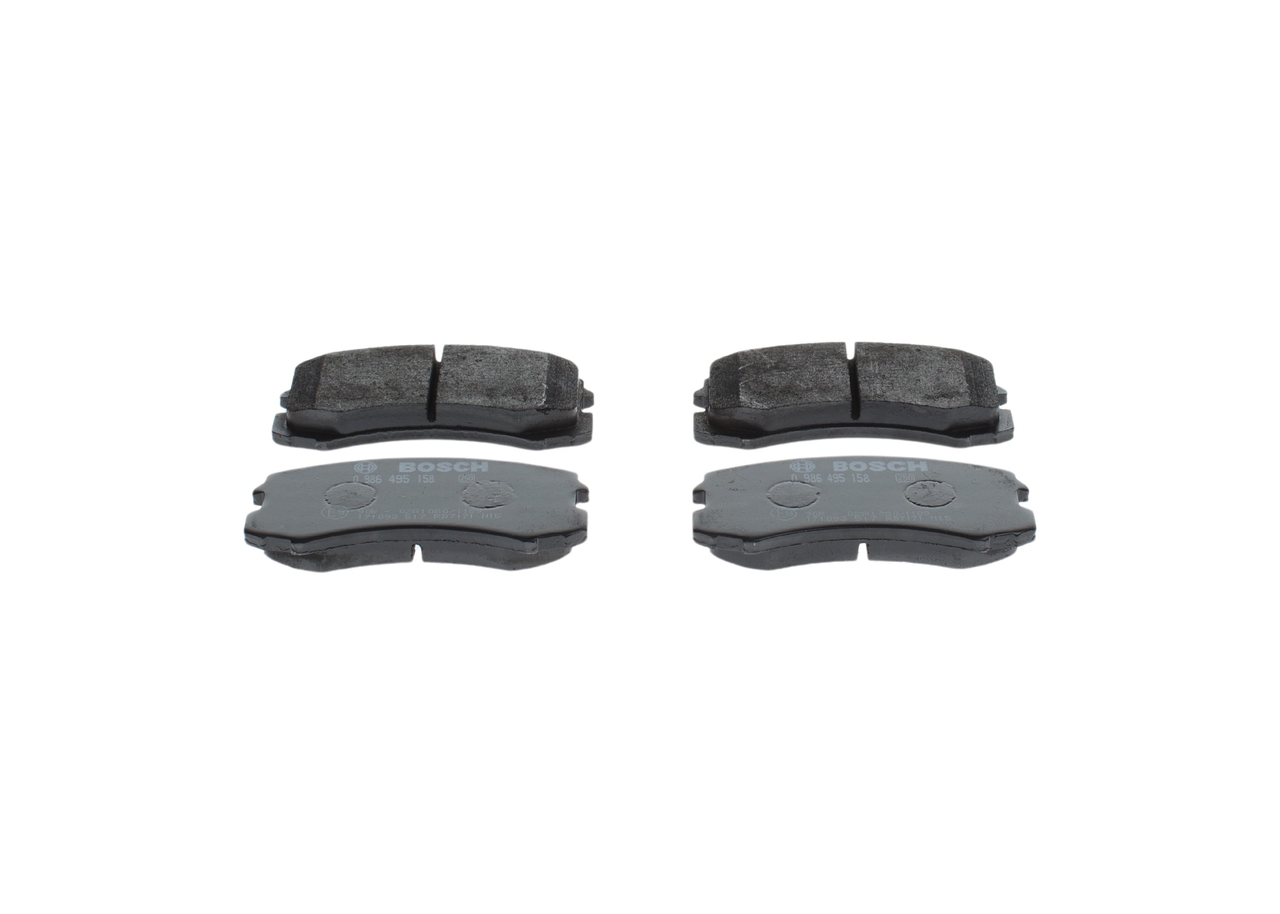 BOSCH 0 986 495 158 Bremsbelagsatz, Scheibenbremse