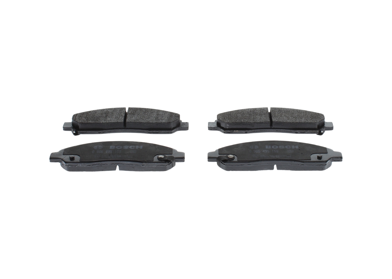BOSCH 0 986 495 159 Bremsbelagsatz, Scheibenbremse