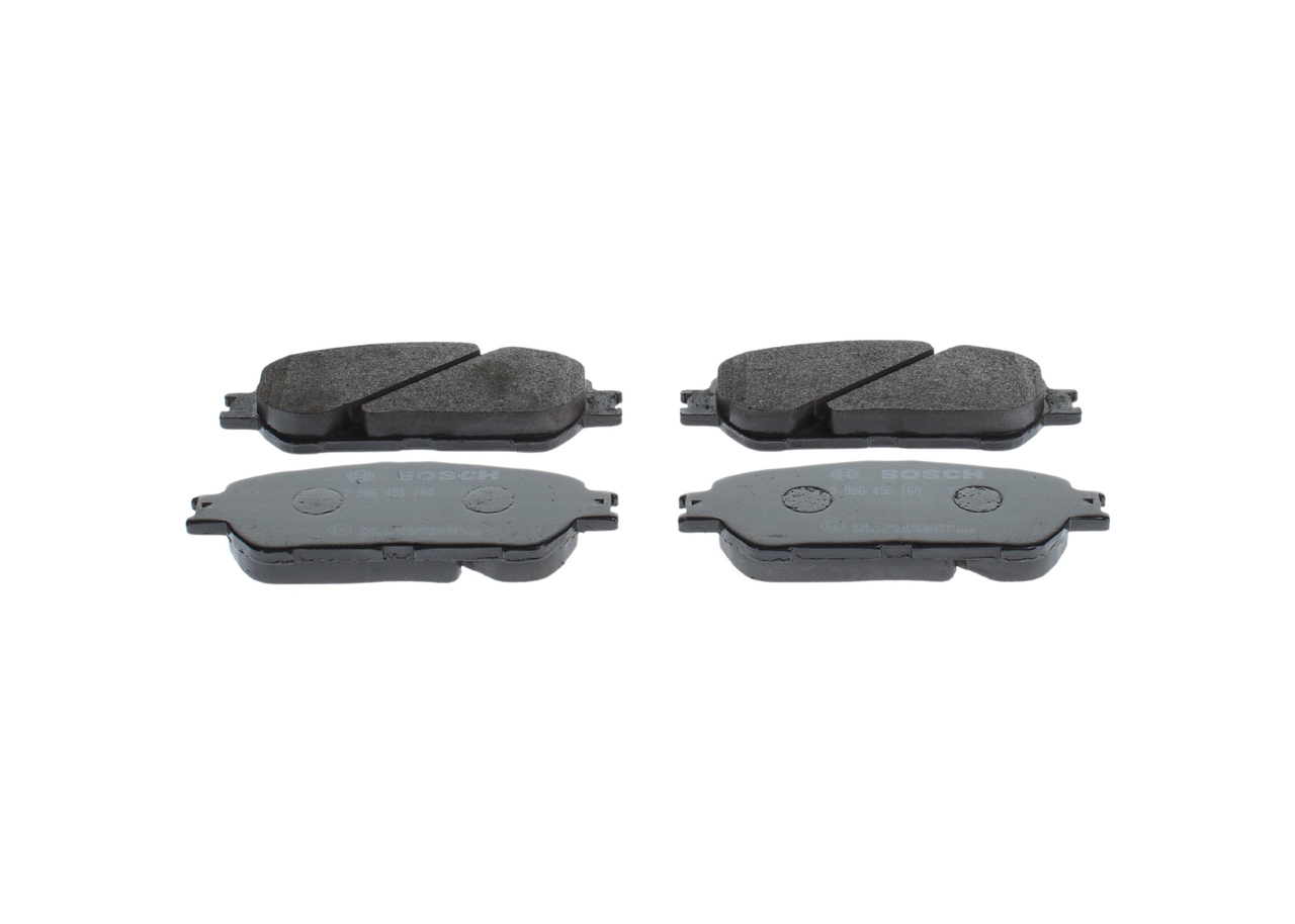 BOSCH 0 986 495 160 Bremsbelagsatz, Scheibenbremse