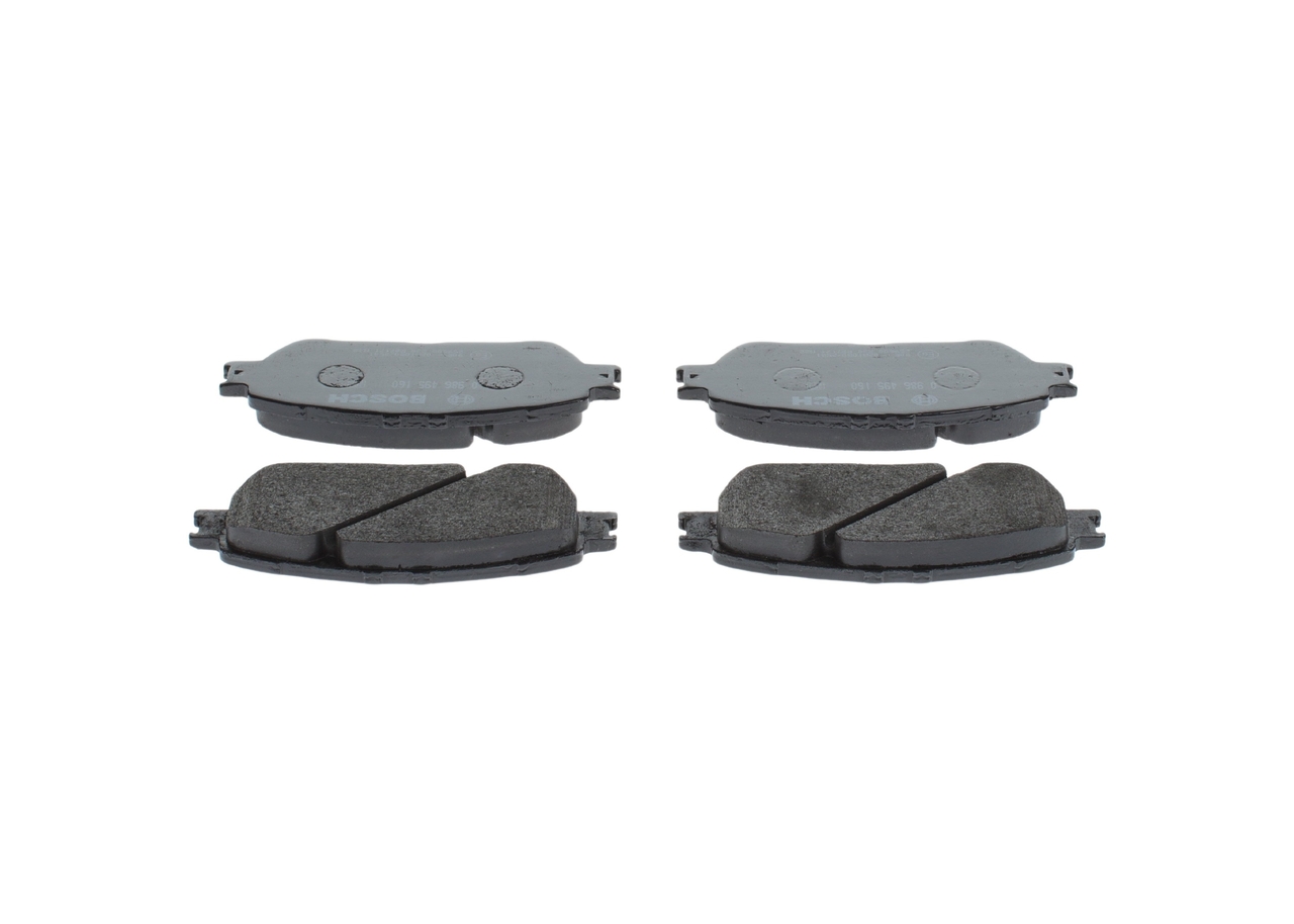 BOSCH 0 986 495 160 Bremsbelagsatz, Scheibenbremse