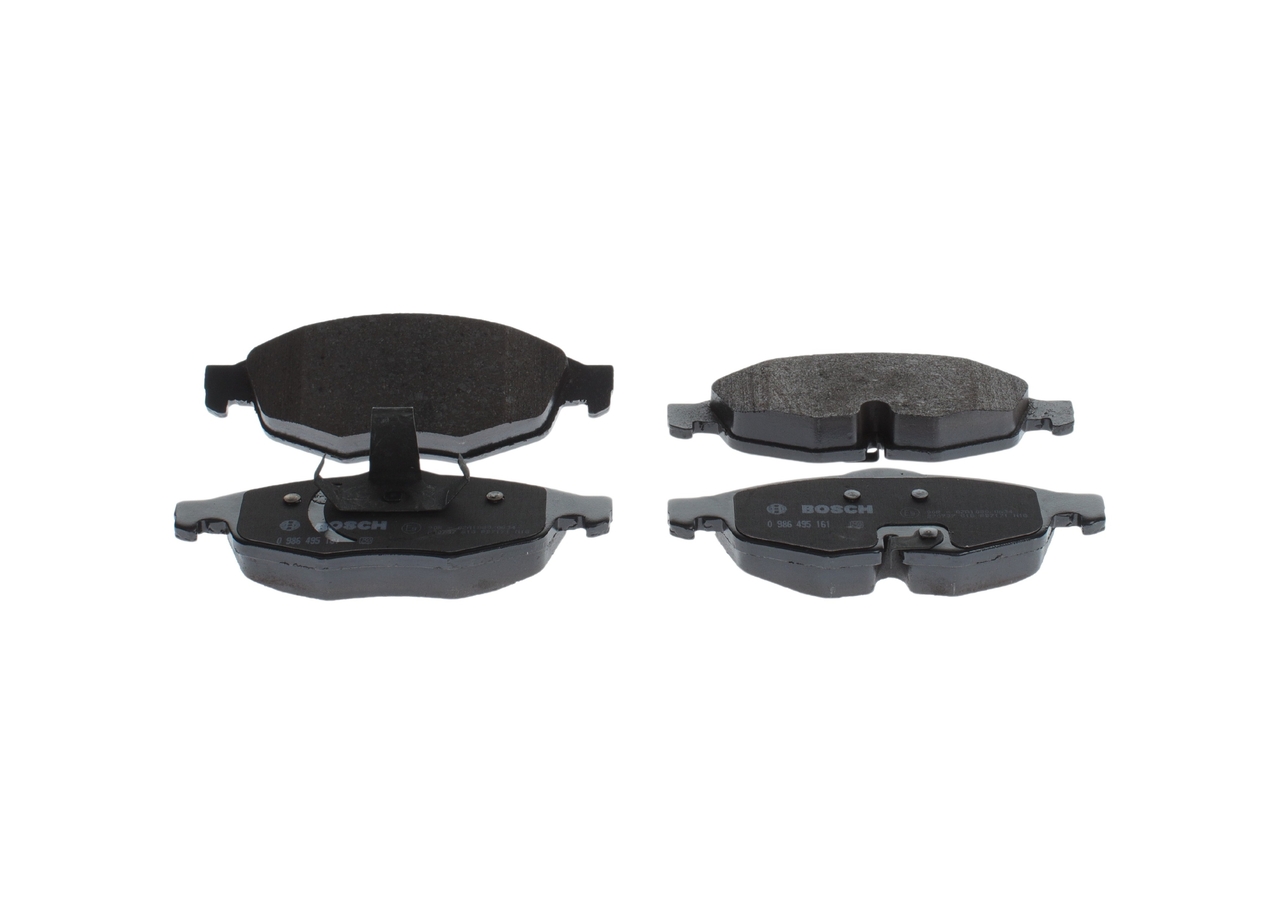 BOSCH 0 986 495 161 Bremsbelagsatz, Scheibenbremse