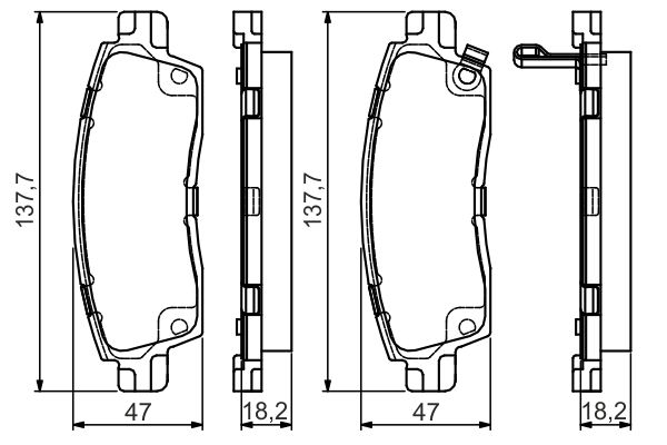 BOSCH 0 986 495 164 Brake...