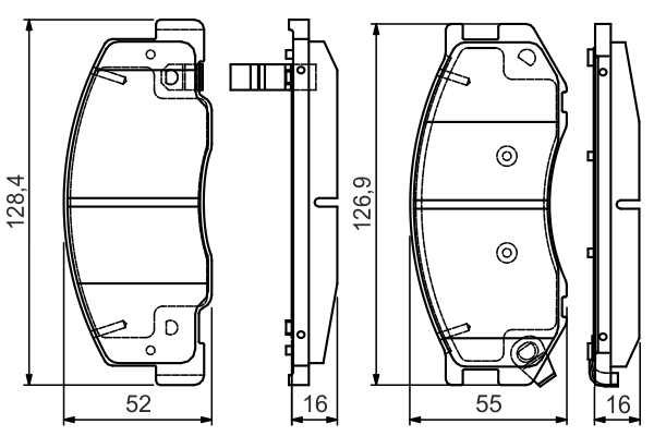 BOSCH 0 986 495 166 Brake...