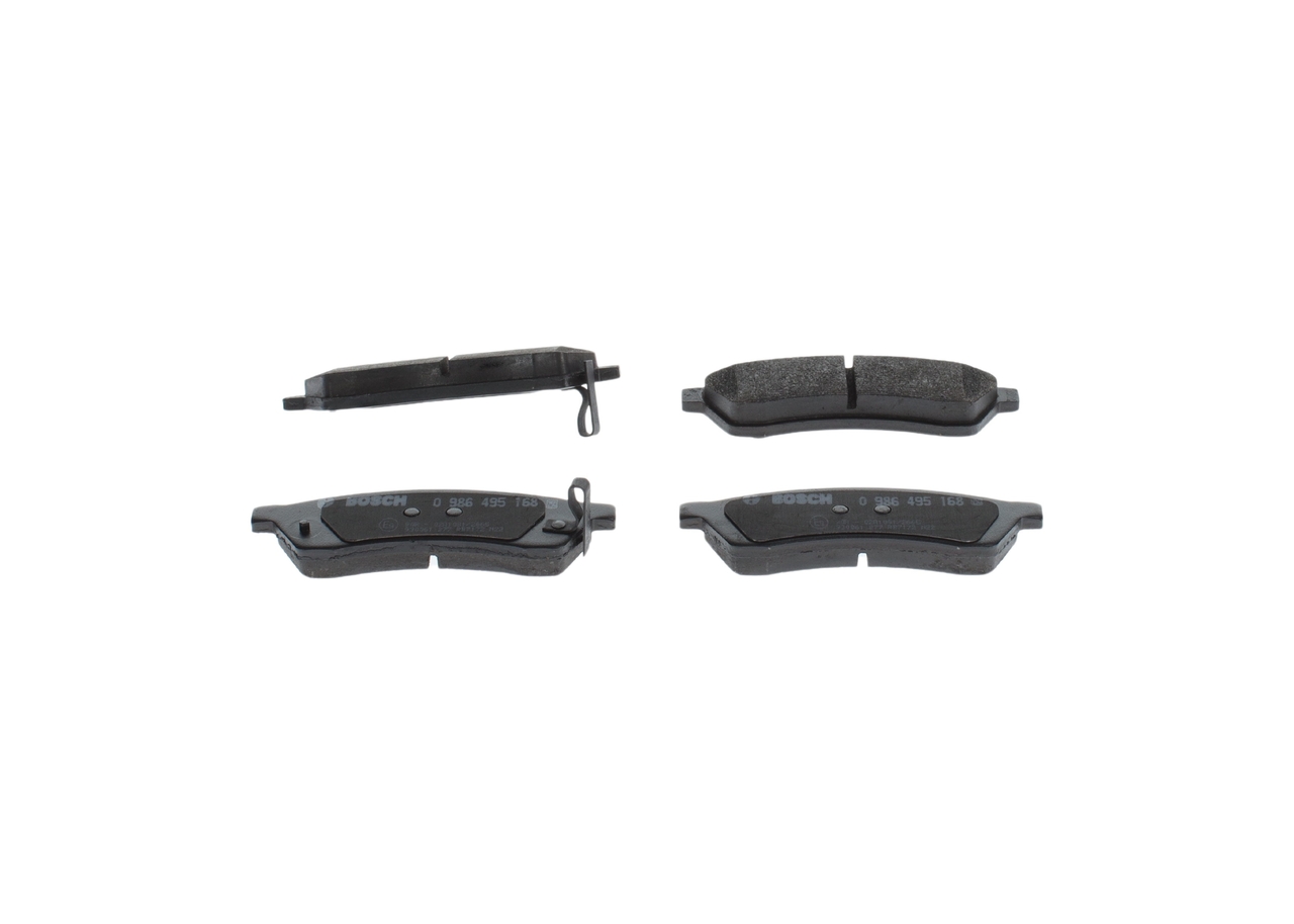 BOSCH 0 986 495 168 Bremsbelagsatz, Scheibenbremse
