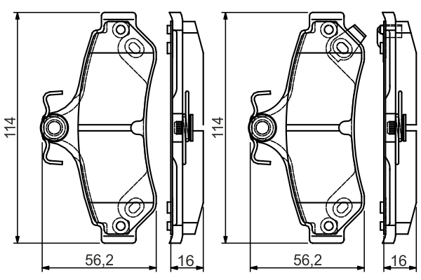 BOSCH 0 986 495 173 Brake...