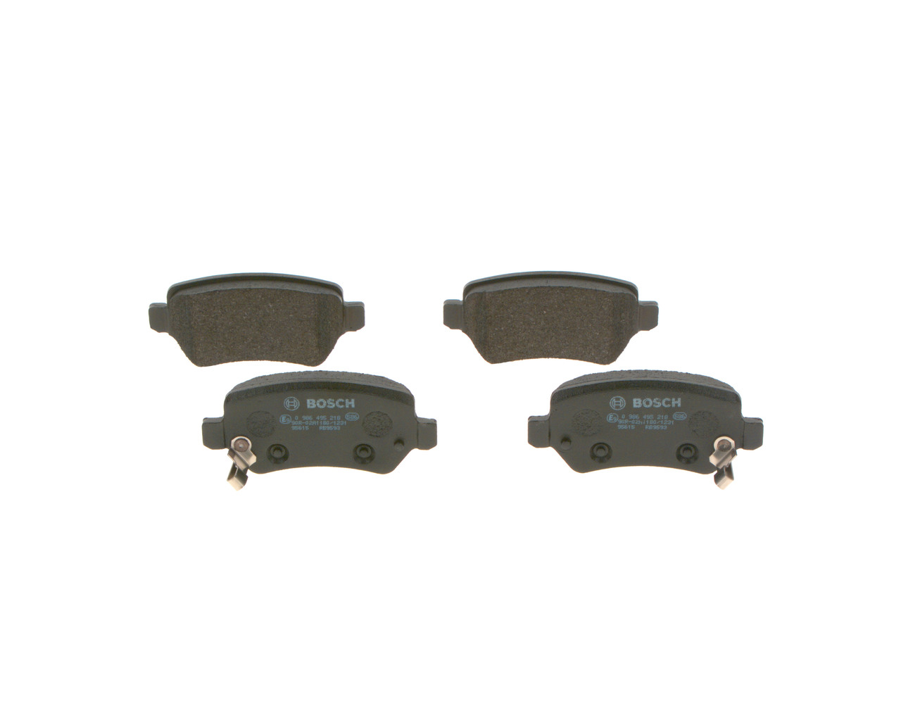 BOSCH 0 986 495 218 Bremsbelagsatz, Scheibenbremse