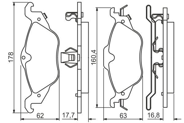 BOSCH 0 986 495 223 Brake...