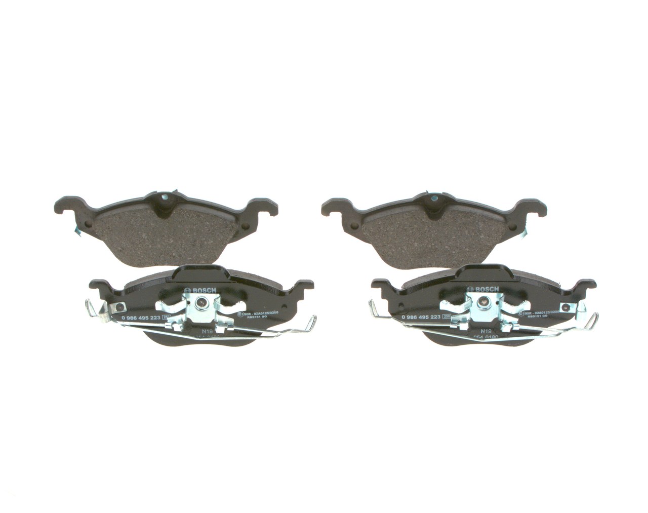 BOSCH 0 986 495 223 Bremsbelagsatz, Scheibenbremse