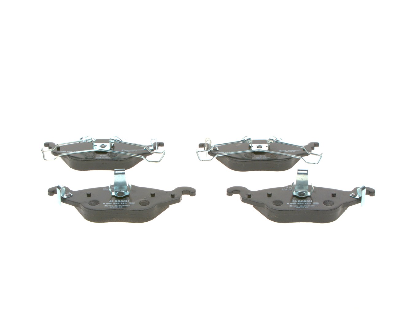 BOSCH 0 986 495 223 Bremsbelagsatz, Scheibenbremse