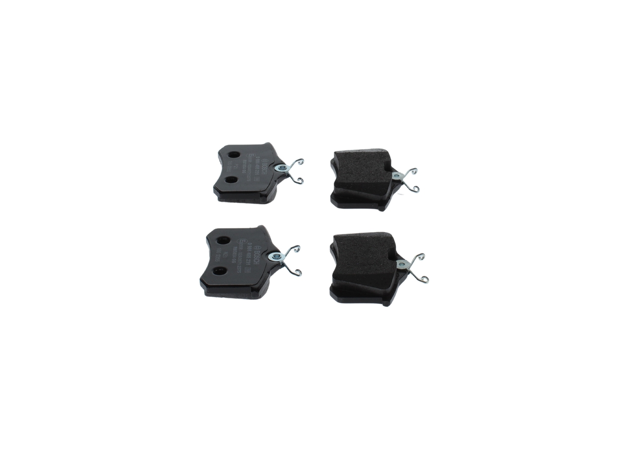 BOSCH 0 986 495 231 Bremsbelagsatz, Scheibenbremse