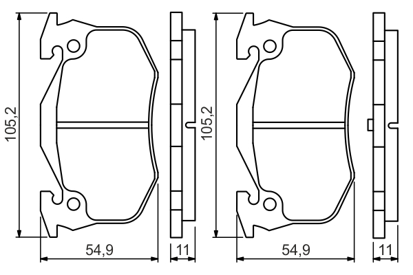 BOSCH 0 986 495 236 Brake...