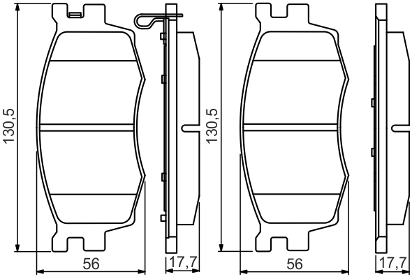 BOSCH 0 986 495 240 Brake...