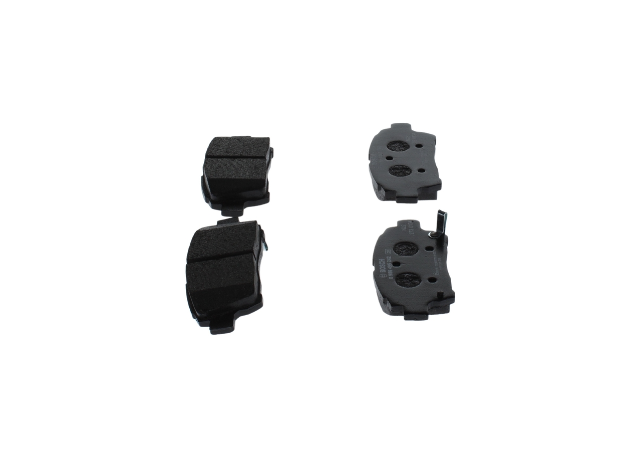 BOSCH 0 986 495 242 Bremsbelagsatz, Scheibenbremse