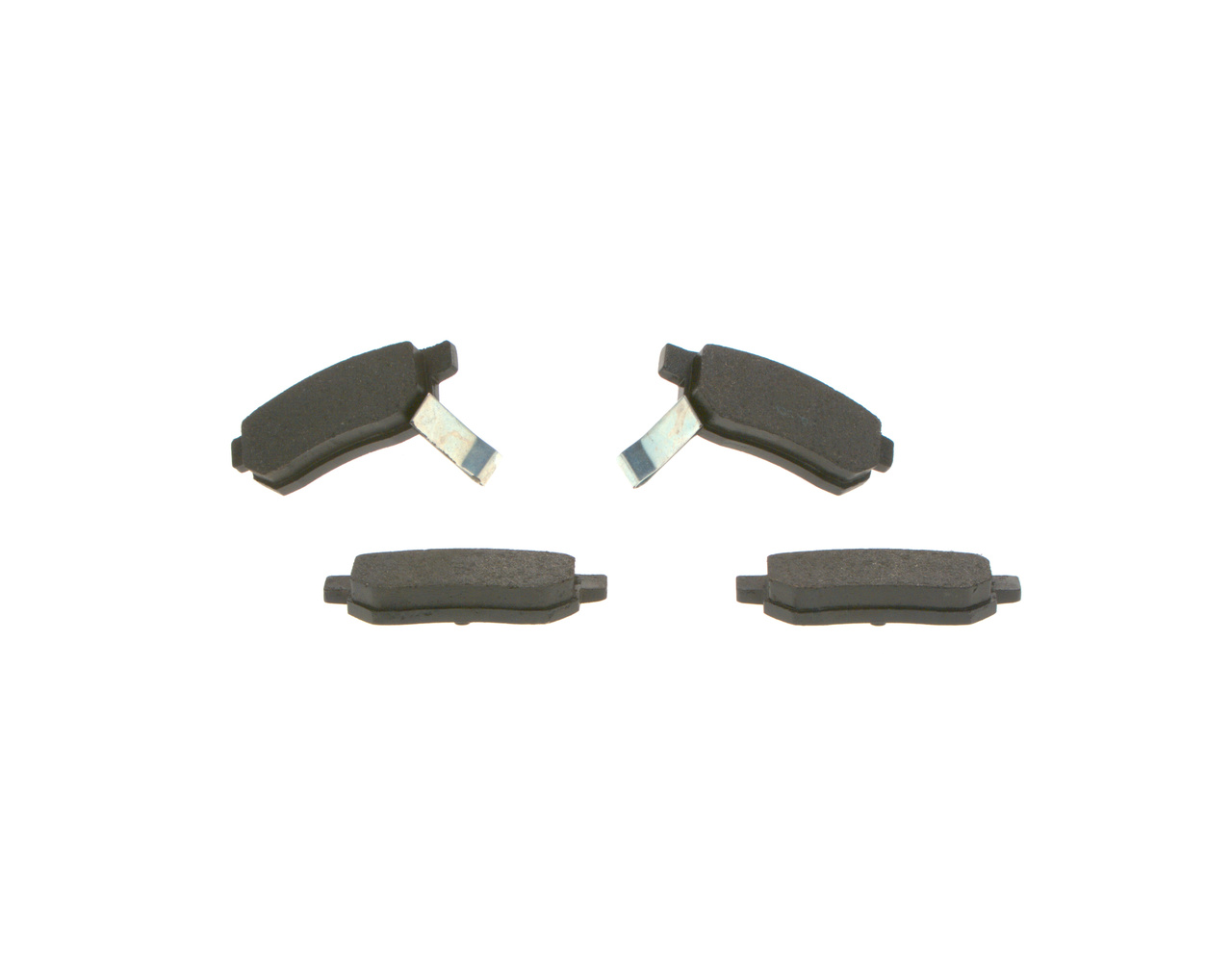 BOSCH 0 986 495 256 Bremsbelagsatz, Scheibenbremse