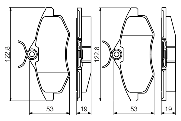 BOSCH 0 986 495 268 Brake...