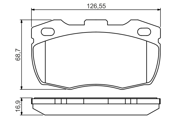 BOSCH 0 986 495 269 Brake...