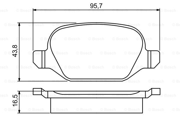 BOSCH 0 986 495 291 Brake...