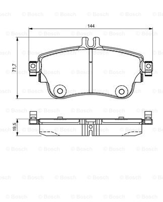 BOSCH 0 986 495 299 Brake...