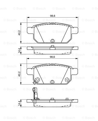 BOSCH 0 986 495 301 Kit...