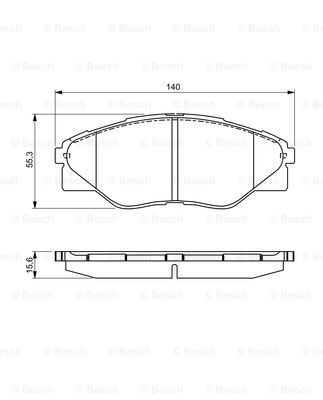 BOSCH 0 986 495 303 Brake...