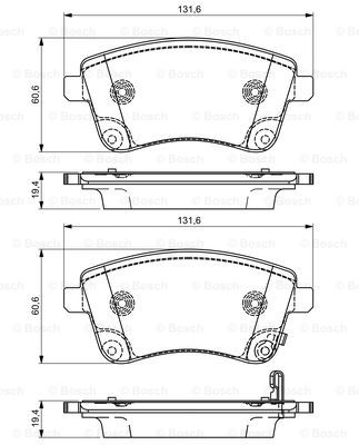 BOSCH 0 986 495 307 Brake...