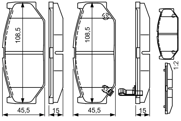 BOSCH 0 986 495 308 Kit...