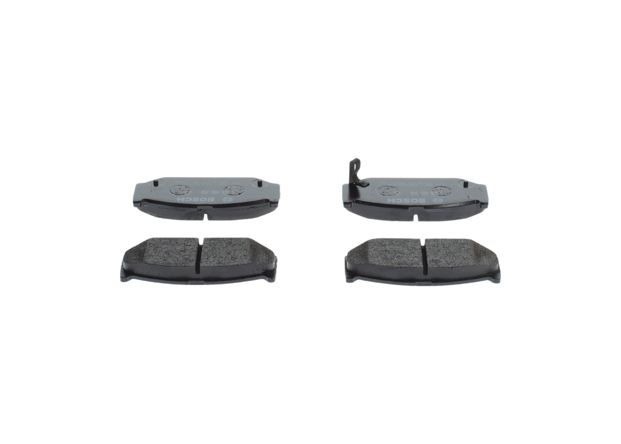 BOSCH 0 986 495 308 Bremsbelagsatz, Scheibenbremse