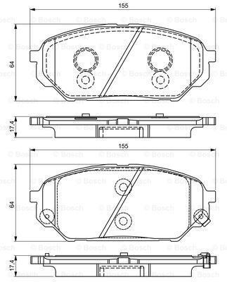 BOSCH 0 986 495 310 Kit...