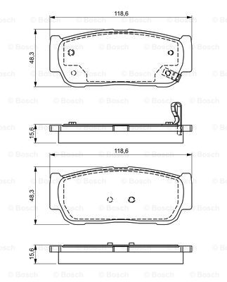 BOSCH 0 986 495 315 Brake...